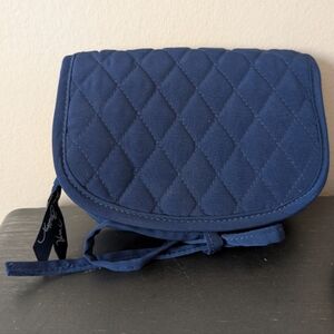 🫆 Vera Bradley Blue Quilted Travel Bag 🫆